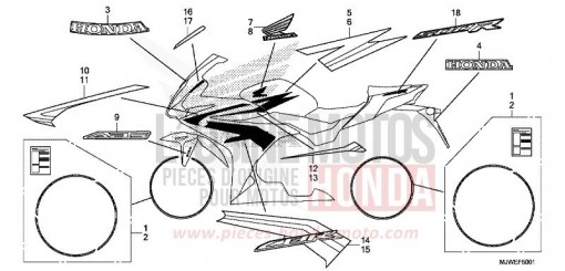 MARKE (2) CBR500RAG de 2016